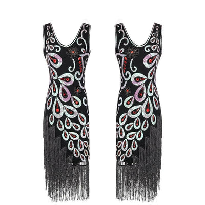 Musta 20-Luvun Tyylinen Mekko