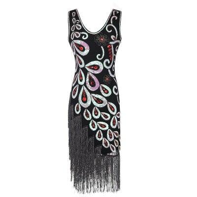 Musta 20-Luvun Tyylinen Mekko