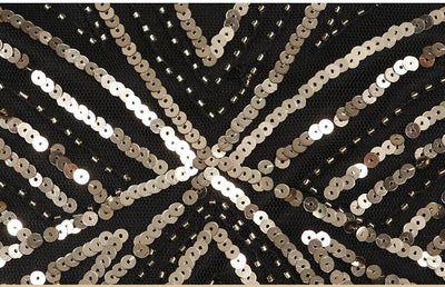 Vintage 20-Luvun Retromekko Mustakulta