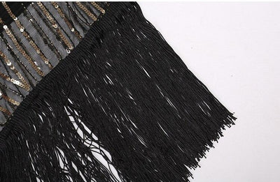 Vintage 20-Luvun Retromekko Mustakulta