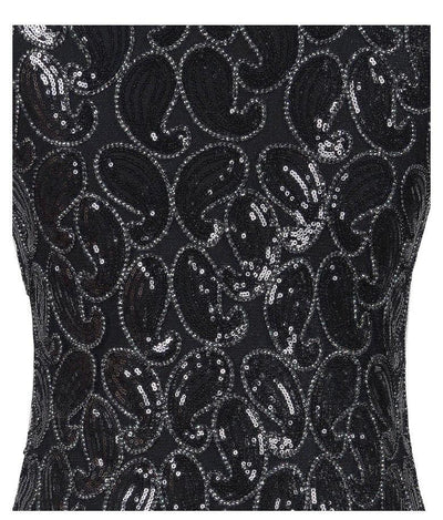 Vintage 20-Luvun Mekko, Seksikäs Musta