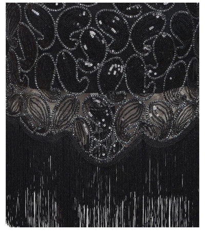 Vintage 20-Luvun Mekko, Seksikäs Musta