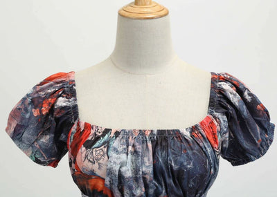 60-Luvun Leikkaus Mekko