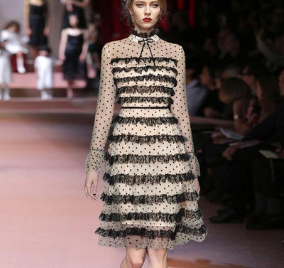 Vintage 40-Luvun Mekko Vaaleanpunainen