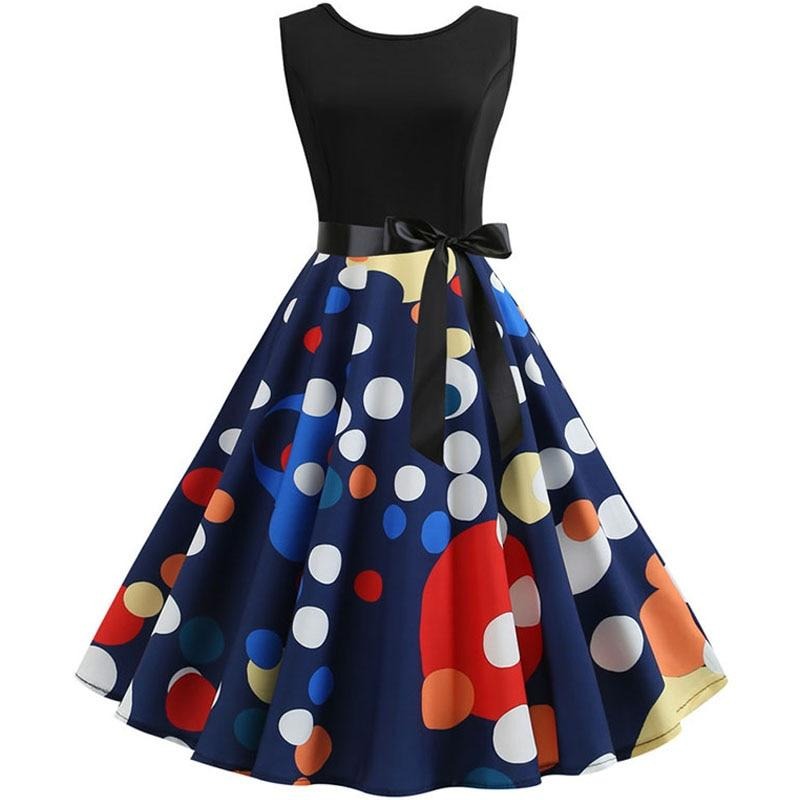 Polka Dot Rockabilly-Mekko