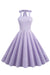 Vintage Violetti Pilkkumekko
