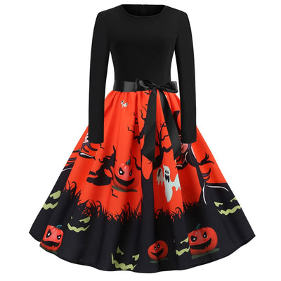 Halloween Spirit Rockabilly-Mekko