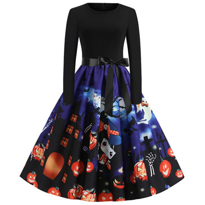 Halloween Spirit Rockabilly-Mekko