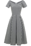 Vintage Check Midi -Mekko