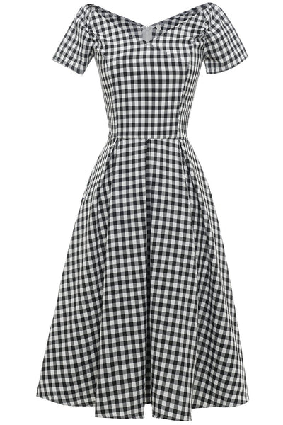 Vintage Check Midi -Mekko