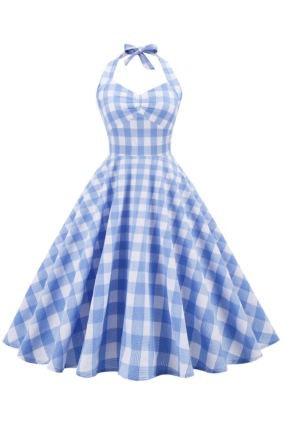 Retroruudullinen Selkämekko Naisille