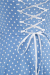 Retro Pilkullinen Selkämekko Naisille