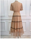 Vintage 40-Luvun Mekko Samppanjaa