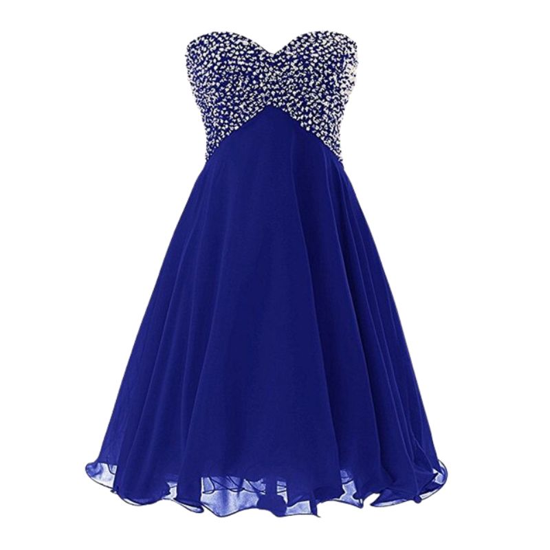 Vintage Olkaimeton Mekko