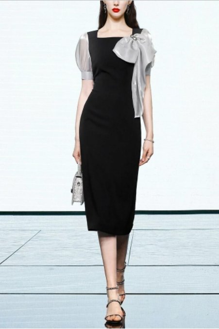 Vintage Petite Black -Mekko