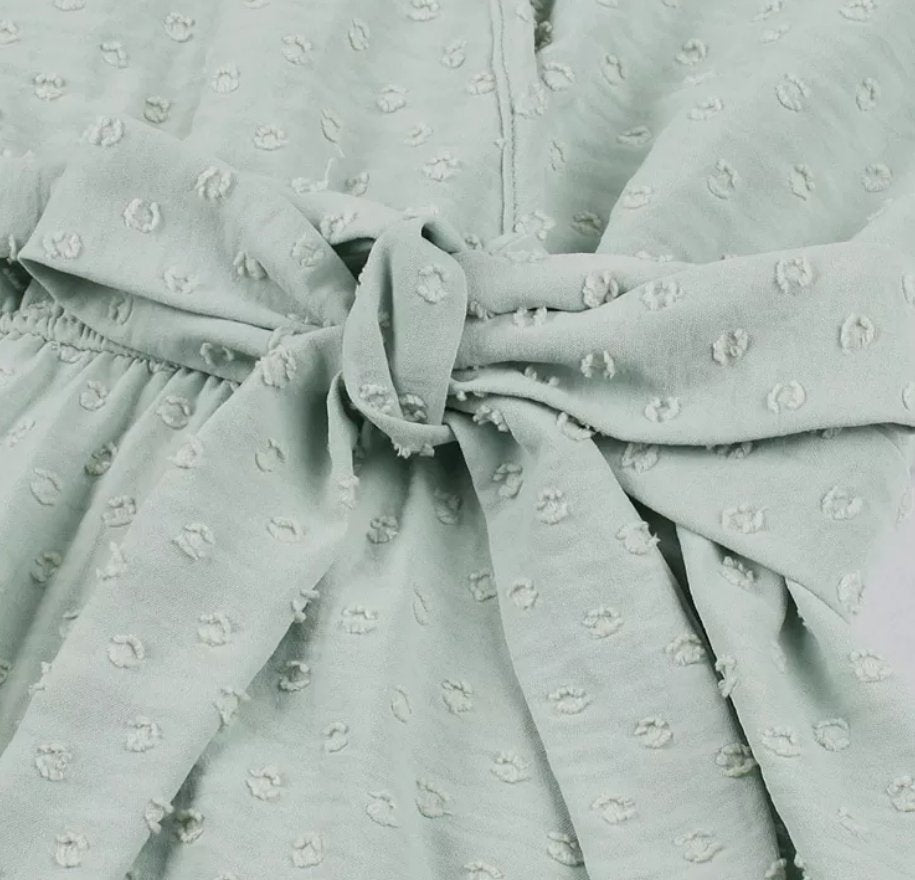 50-Luvun Pin Up Solid Vihreä Mekko