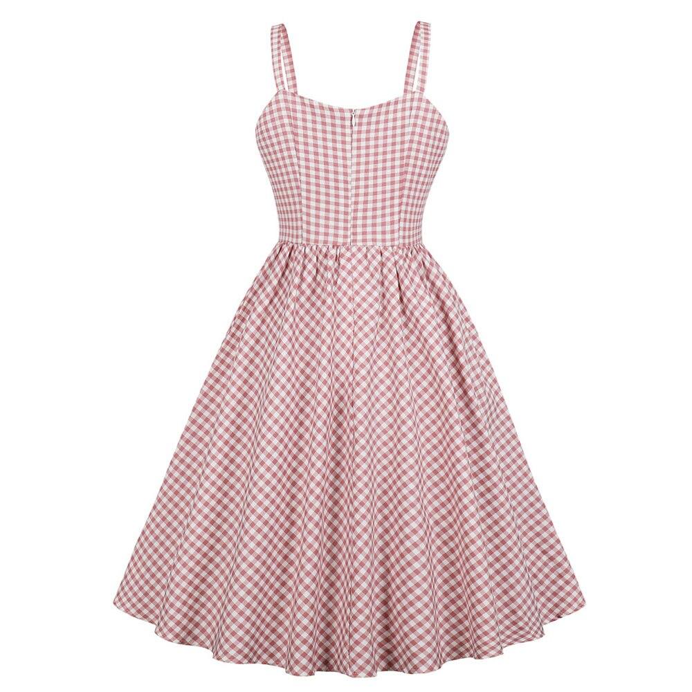 50-Luvun Gingham-Mekko