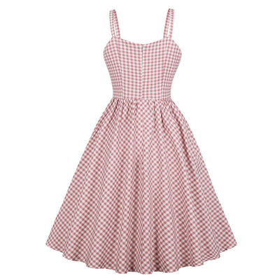 50-Luvun Gingham-Mekko