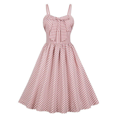 50-Luvun Gingham-Mekko