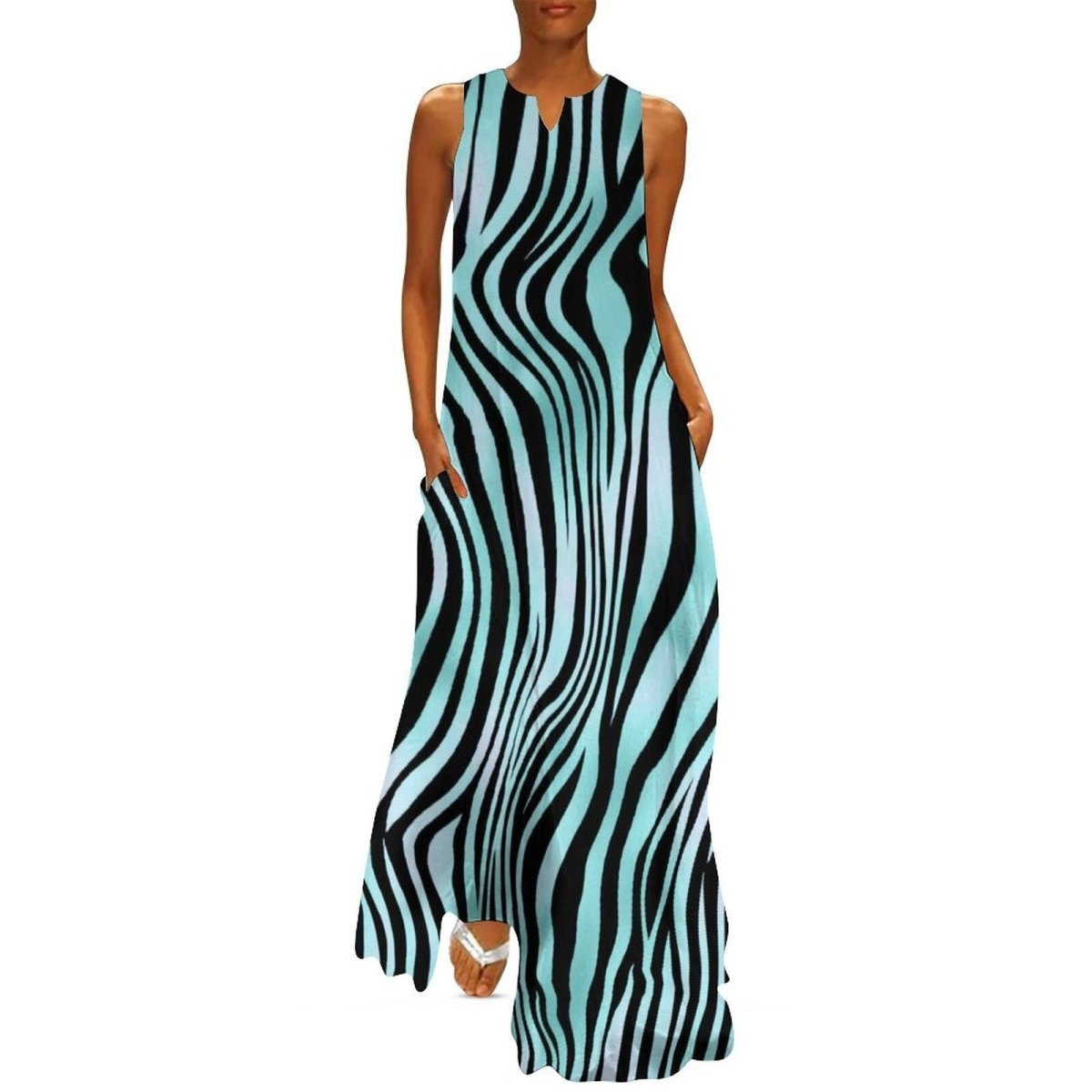 70-Luvun Vintage Rento Mekko