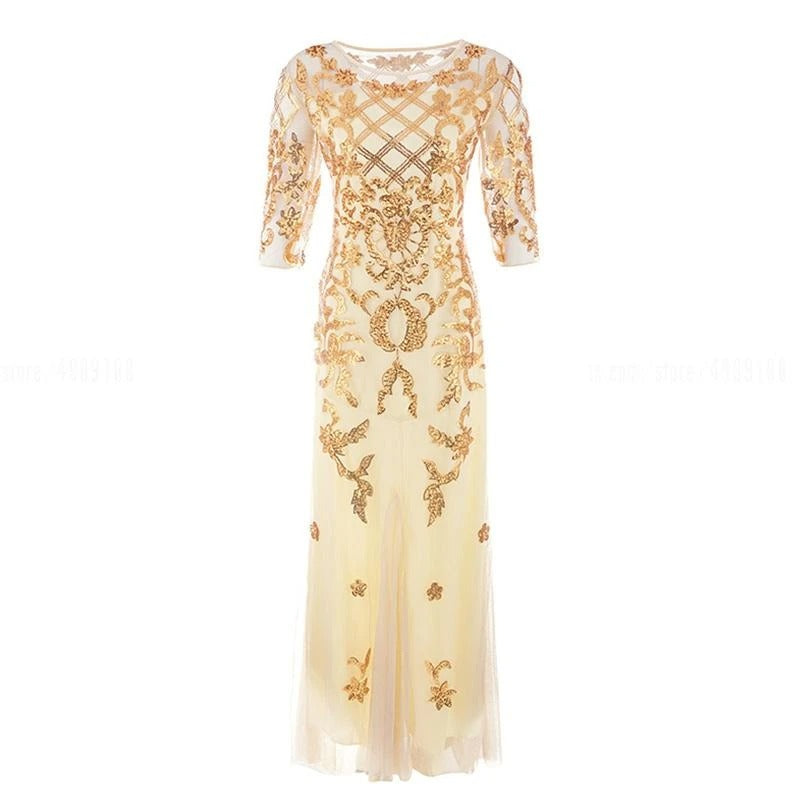 Vintage Ivory 20-Luvun Mekko