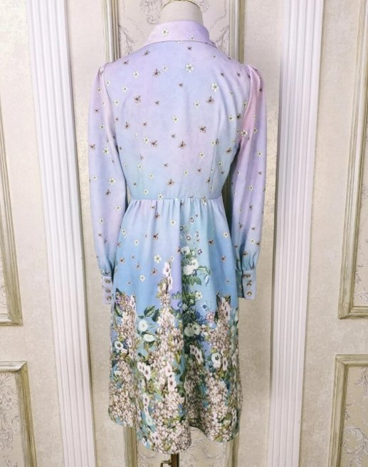 40-Luvun Lyhyt Paitakaulusmekko