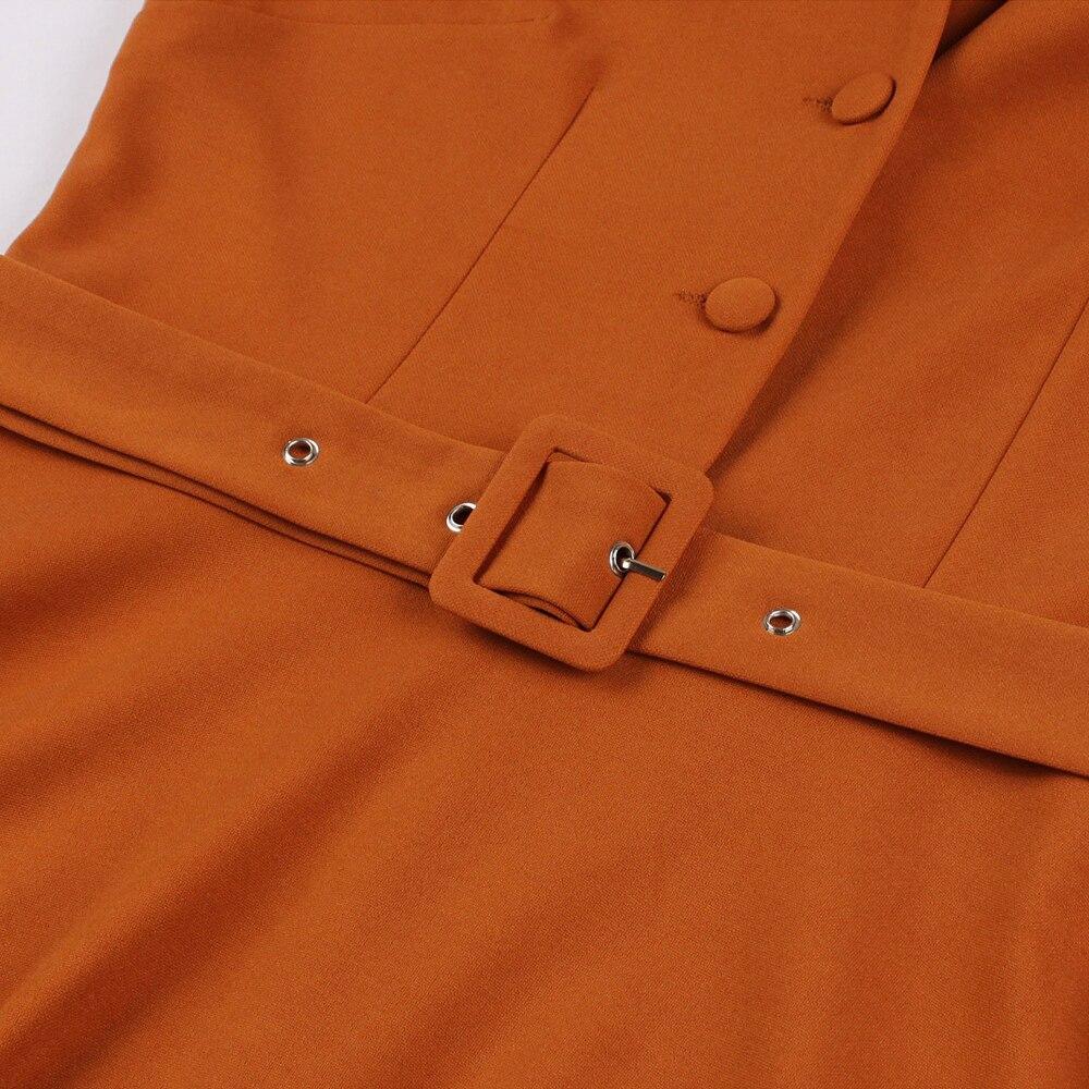 Oranssi 50-Luvun Mekko