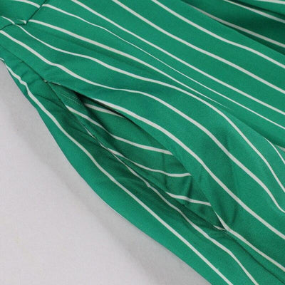 50-Luvun Vintage Vihreä Mekko