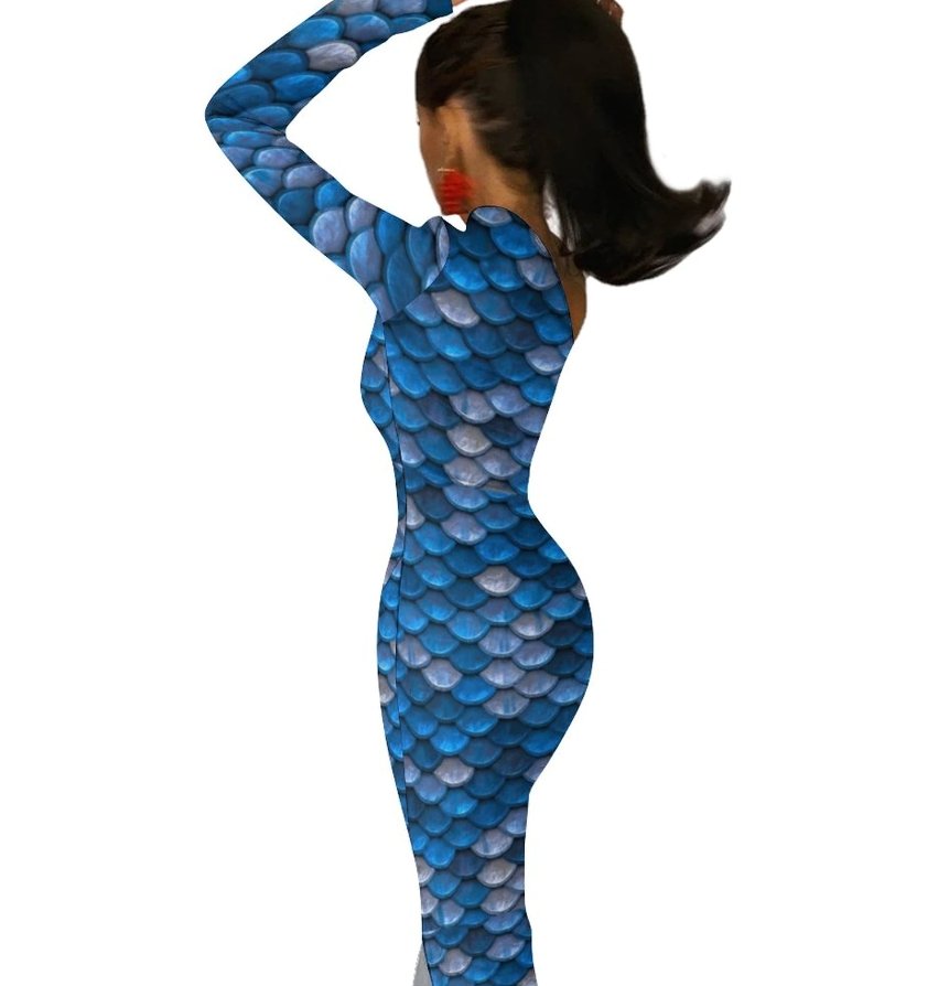 70-Luvun Sininen Mekko