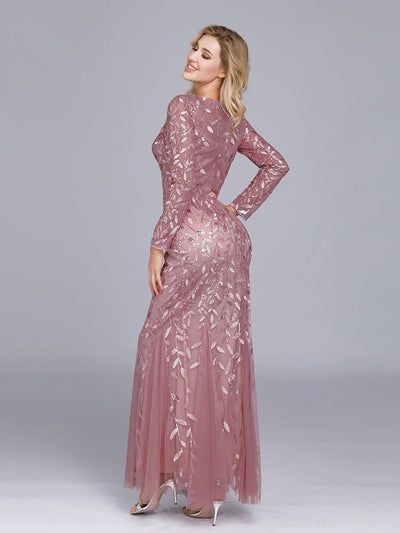 Tyylikäs Iltapuku - Gatsby Mauve