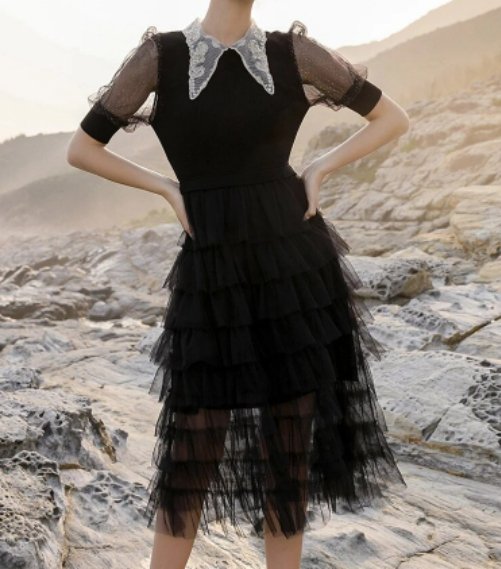 Vintage Cocktail-Juhlamekko