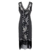 Musta Ja Hopea Gatsby Spirit -Mekko