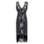 Musta Ja Hopea Gatsby Spirit -Mekko