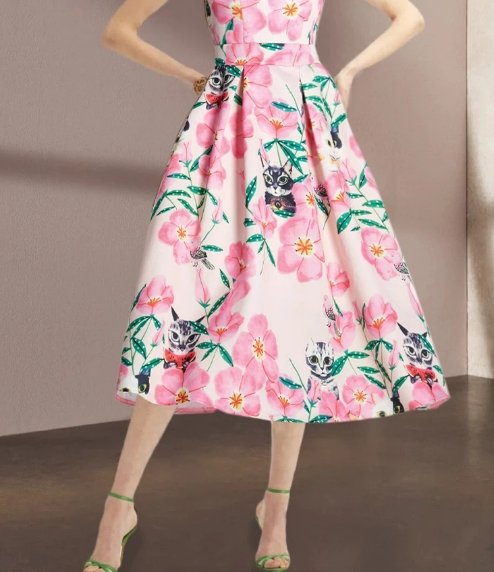 Naisten Vintage Kesämekko