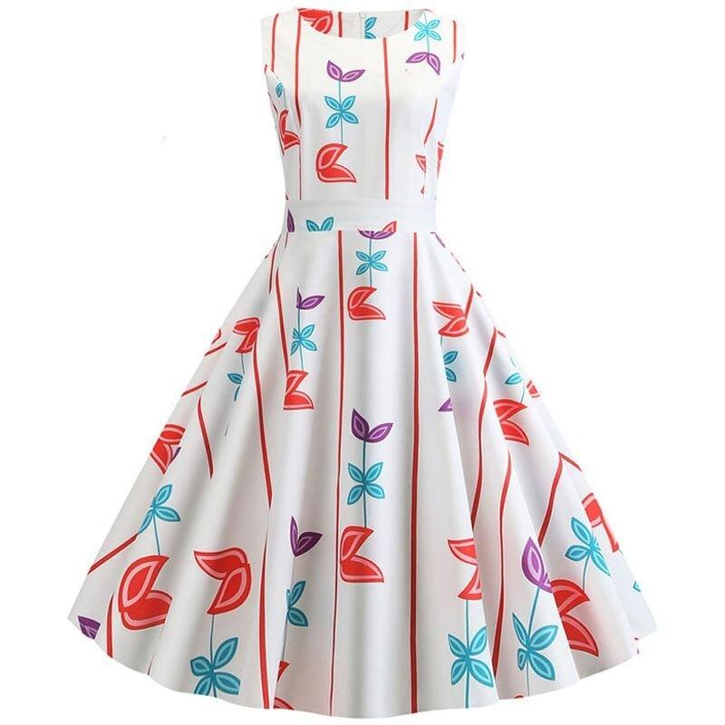 Yksinkertainen 50-Luvun Mekko