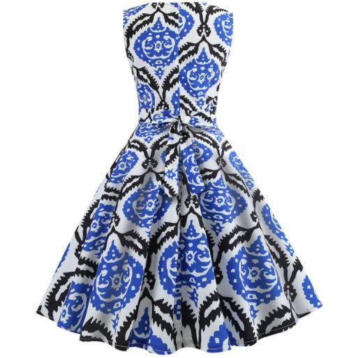 50-Luvun Musta Ja Sininen Mekko