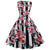 Vintage Roses Levenevä Mekko
