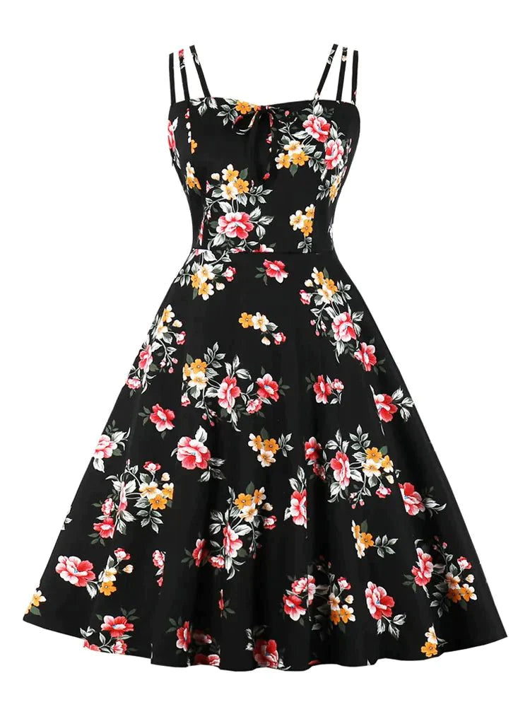 50-Luvun Rockabilly Tyttömekko