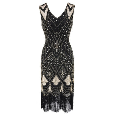 Gatsby Chic Musta Mekko
