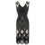 Gatsby Chic Musta Mekko