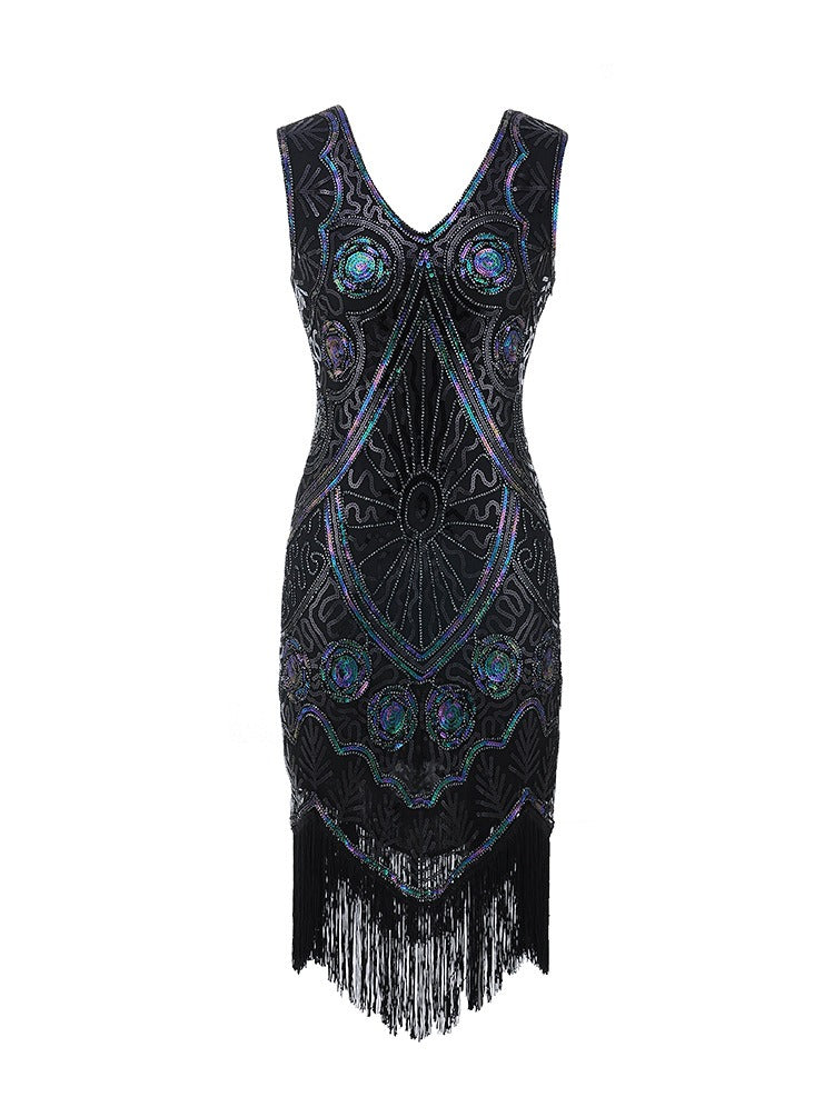 Musta Lyhyt Gatsby-Mekko