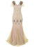 Ivory Haute Couture -Pitkä Gatsby-Mekko
