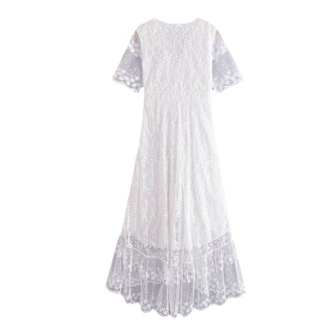 Vintage 70-Luvun Pitkä Mekko