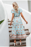 Vintage Bohemian Pitkä Mekko
