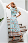 Vintage Bohemian Pitkä Mekko