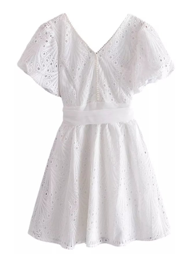 Lyhyt Vintage Häämekko