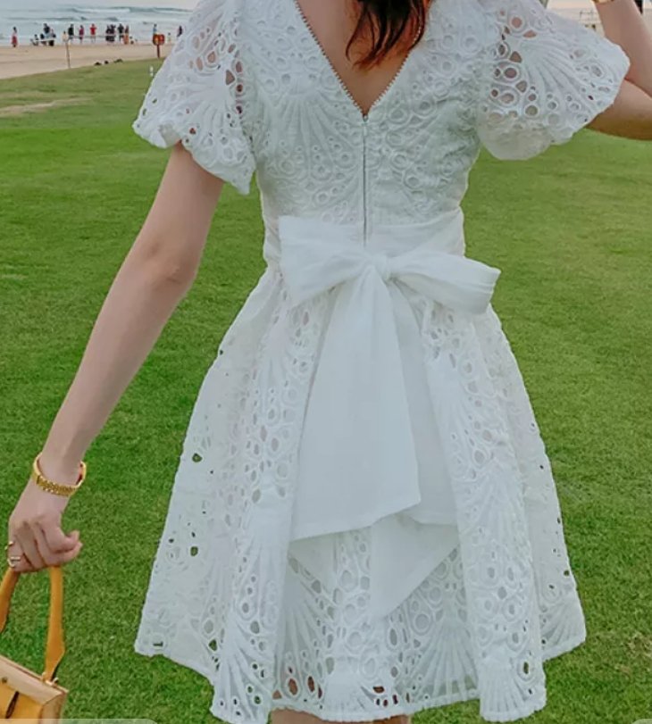 Lyhyt Vintage Häämekko