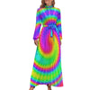 70-Luvun Hippie Maxi -Mekko