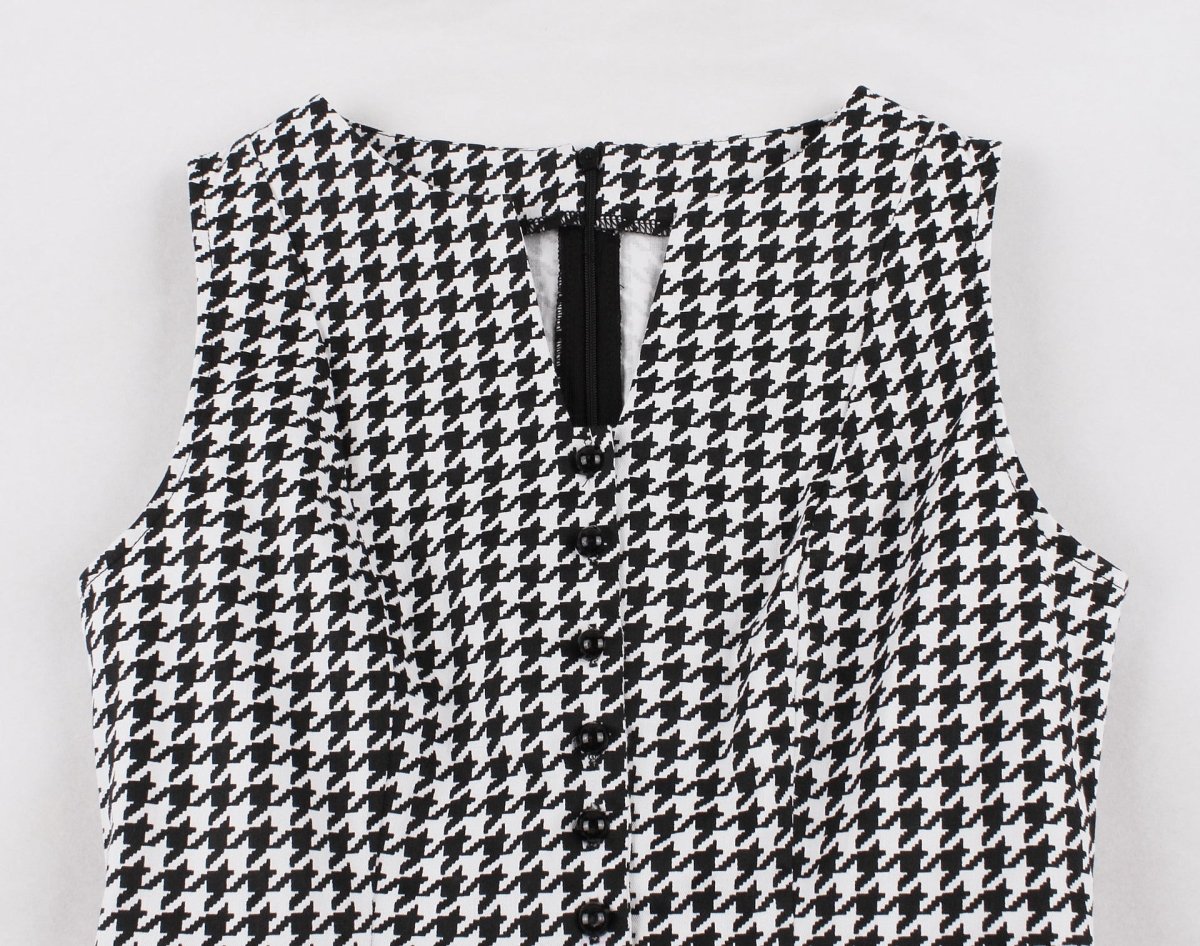 Valkoinen Vintage Avoin Mekko