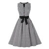 Valkoinen Vintage Avoin Mekko